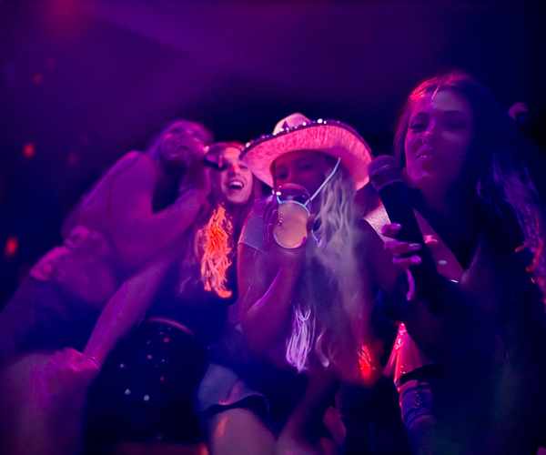 Group karaoke night with costumes at Spinners Maroochydore